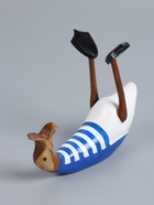 УЦЕНКА Подставка под бутылку «Уточка в синем» дерево 30×13×24 см - Фото 3