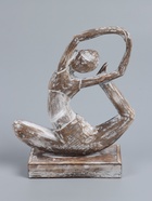УЦЕНКА Сувенир «Йога» дерево 27×10×33 см, цв. коричневый - Фото 4