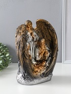 Фигура "Ангел хранитель" бронза с золотом 30х23х14 см  (артикул 10994833)  большой выбор товаров оптом и в розницу по низким ценам с доставкой