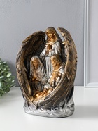 Фигура "Ангел хранитель" бронза с золотом 30х23х14 см  (артикул 10994833)  большой выбор товаров оптом и в розницу по низким ценам с доставкой