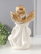 Фигура "Ангел в платье" большой" перламутр 36х19х18 см  (артикул 10994835)  большой выбор товаров оптом и в розницу по низким ценам с доставкой