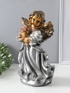 Фигура "Ангел в платье" большой" бронза 35х19х15 см  (артикул 10994836)  большой выбор товаров оптом и в розницу по низким ценам с доставкой