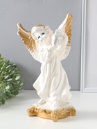 Фигура "Ангел с фонарём" белый, 34х22х15 см  (артикул 10994854)  большой выбор товаров оптом и в розницу по низким ценам с доставкой
