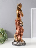 Фигура "Девушка с виноградом" бронза с золотом, 50х20х20 см  (артикул 10994862)  большой выбор товаров оптом и в розницу по низким ценам с доставкой