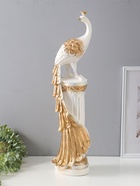 Колонна "Жар-птица" белый с золотом, 67х16х16 см  (артикул 10994878)  большой выбор товаров оптом и в розницу по низким ценам с доставкой