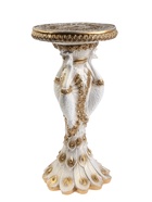 Тумба "Павлины" белый с золотом, 67х35х35  см  (артикул 10994882)  большой выбор товаров оптом и в розницу по низким ценам с доставкой