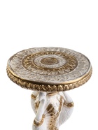 Тумба "Павлины" белый с золотом, 67х35х35  см  (артикул 10994882)  большой выбор товаров оптом и в розницу по низким ценам с доставкой