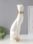 Копилка "Кошка Маркиза с обручем" белая, 48х18х15 см  (артикул 10994898)  большой выбор товаров оптом и в розницу по низким ценам с доставкой