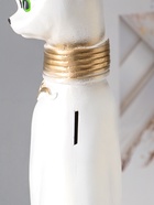 Копилка "Кошка Маркиза с обручем" белая, 48х18х15 см  (артикул 10994898)  большой выбор товаров оптом и в розницу по низким ценам с доставкой