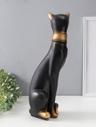 Копилка "Кошка Маркиза с обручем" чёрная, 48х18х15 см  (артикул 10994899)  большой выбор товаров оптом и в розницу по низким ценам с доставкой