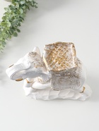 Копилка "Слон счастья" белый, 25х12х25 см  (артикул 10994931)  большой выбор товаров оптом и в розницу по низким ценам с доставкой