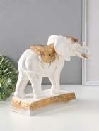 Копилка "Слон удачи" перламутр, 32х26х12 см  (артикул 10994934)  большой выбор товаров оптом и в розницу по низким ценам с доставкой