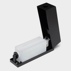 УЦЕНКА Диспенсер для жидкого мыла механический 600 мл, пластик, цвет черный - Фото 6