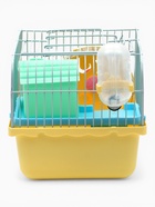 Клетка для грызунов «Пижон», 23×17×15 см, с наполнением, жёлтая - Фото 3