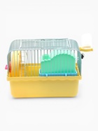 Клетка для грызунов «Пижон», 23×17×15 см, с наполнением, жёлтая - Фото 4