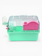 Клетка для грызунов «Пижон», 23×17×15 см, с наполнением, зеленая - Фото 4