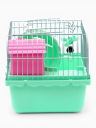 Клетка для грызунов «Пижон», 23×17×15 см, с наполнением, зеленая - Фото 5