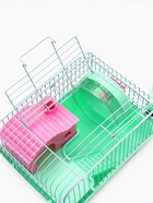 Клетка для грызунов «Пижон», 23×17×15 см, с наполнением, зеленая - Фото 6