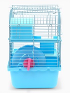 Клетка для грызунов «Пижон», 23×17×27 см, с наполнение, синяя - Фото 5