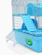 Клетка для грызунов «Пижон», 23×17×27 см, с наполнение, синяя - Фото 7