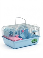 Клетка для грызунов «Пижон», 27×21×15 см, с наполнением, синяя - фото 809618176