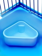 Клетка для грызунов «Пижон», 27×21×15 см, с наполнением, синяя - Фото 9