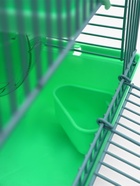 Клетка для грызунов «Пижон», 27×21×27 см, с наполнением, зелёная - Фото 10