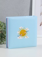 Фотоальбом на 200 фото 10х15 см "Малышковый" голубой, бумажные листы 4,5х22х22,5 см  (артикул 10962744)  большой выбор товаров оптом и в розницу по низким ценам с доставкой