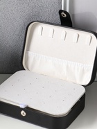 Шкатулка кожзам для украшений "Матовая гладь" чёрная 16,5х11,5х5,5 см  (артикул 10963201)  большой выбор товаров оптом и в розницу по низким ценам с доставкой