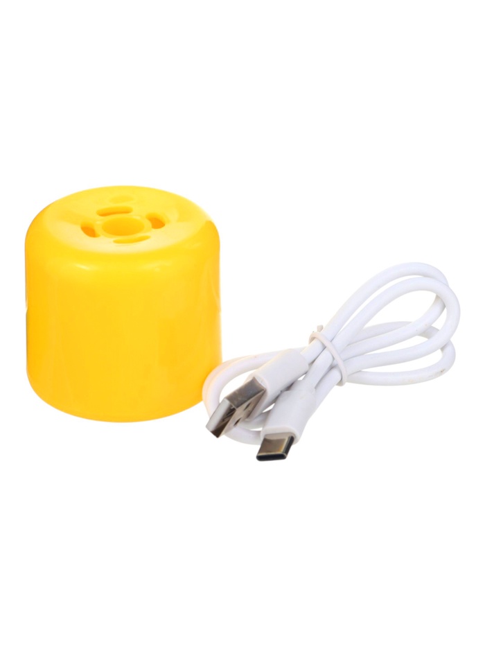Фумигатор USB - Type - C для пластин от комаров, жёлтый, SAFEX