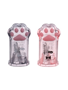 Точилки с контейнером «Лапка», набор 2 штуки, МИКС