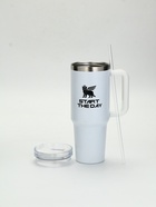 Термокружка 1200 мл, белая - Фото 3