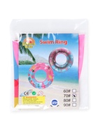 Круг для плавания «Фламинго», надувной, d=65 см, от 3 лет, розовый - фото 123132188