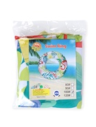 Круг для плавания «Тропики», надувной, d=95 см, от 3 лет, с ручками, разноцветный - фото 123132193