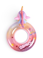 Круг для плавания «Единорог», надувной, d=65 см, от 3 лет, с ручками, розовый - фото 809618239