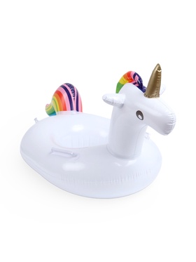 Круг для плавания «Единорог», надувной, d=65 см, от 3 лет, с ручками, с сиденьем, белый