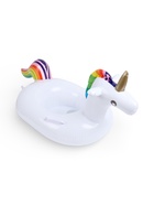 Круг для плавания «Единорог», надувной, d=65 см, от 3 лет, с ручками, с сиденьем, белый - Фото 3
