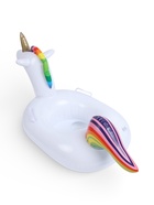 Круг для плавания «Единорог», надувной, d=65 см, от 3 лет, с ручками, с сиденьем, белый - Фото 4