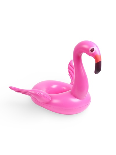 Круг для плавания «Фламинго», надувной, d=65 см, от 3 лет, с сиденьем, розовый