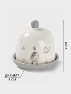 УЦЕНКА Лимонница Доляна «Гуси», 9×9 см, доломит, белая - Фото 8