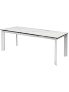 Керамический стол Cremona 140 matte statuario белый мрамор матовый / белый  (артикул 10997851)  большой выбор товаров оптом и в розницу по низким ценам с доставкой