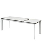 Керамический стол Cremona 140 matte statuario белый мрамор матовый / белый  (артикул 10997851)  большой выбор товаров оптом и в розницу по низким ценам с доставкой