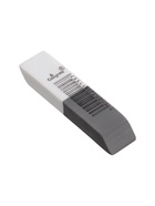 Набор ластиков 10 штук, комбинированные, скошенные, 60×15×6 мм, бело-серые - фото 809618280