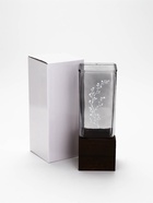 Ваза для цветов с деревянной подставкой из тёмного стекла, 25×9 см, 1.4 л.  (артикул 10959912)  большой выбор товаров оптом и в розницу по низким ценам с доставкой