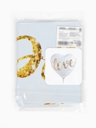 Воздушный шар фольгированный 18" сердце "Любовь" набор 5 штук  (артикул 10964002)  большой выбор товаров оптом и в розницу по низким ценам с доставкой