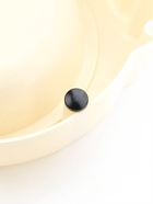 Миска двойная «Кот», 2×160 мл, 30.5×14.9×5.4 см, на пластиковом основании, металл, бежевая 10969222