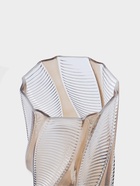 Ваза стекло настольная "Херби" 30х12,5 см, прозрачно-коричневый  (артикул 10970063)  большой выбор товаров оптом и в розницу по низким ценам с доставкой