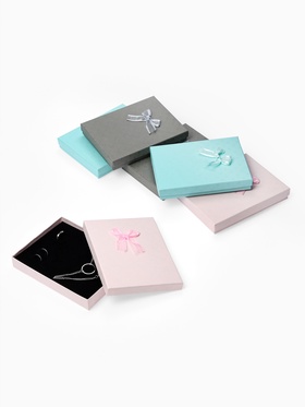 Набор коробочек подарочных 6 шт. под набор «Ромбы», 12.5×16.5 см, (полезная часть 15.8×11.8 см), цвет МИКС