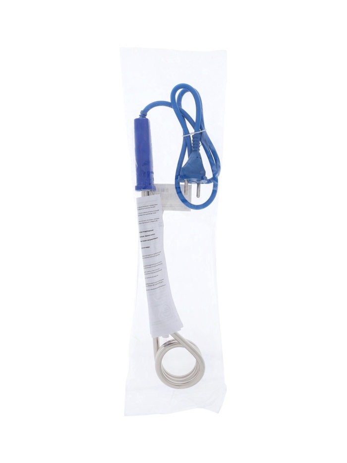 Электрокипятильник LEK 05, 1500 Вт, спираль кольцо, 32×4 см, 220 В, синий - фото 51925440