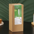 УЦЕНКА Набор кружек BellaTenero, 4 предмета: 200 мл, 9.6×7.3×8.8 см, на бамбуковой подставке, фарфор, белый - Фото 7